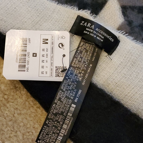 NWT Zara shawl - Picture 3 of 7